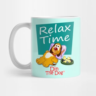 Relax Time - Din The Dog Collection Mug